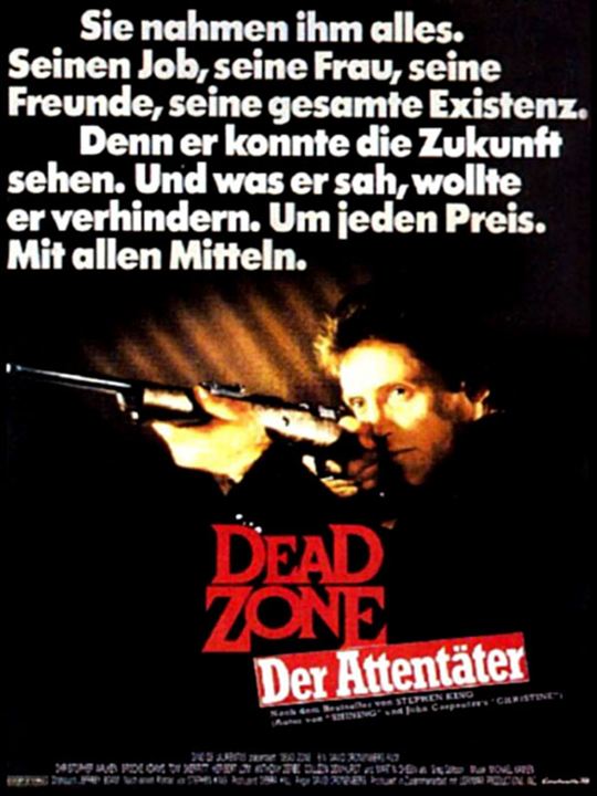 Dead Zone - Der Attentäter : Kinoposter