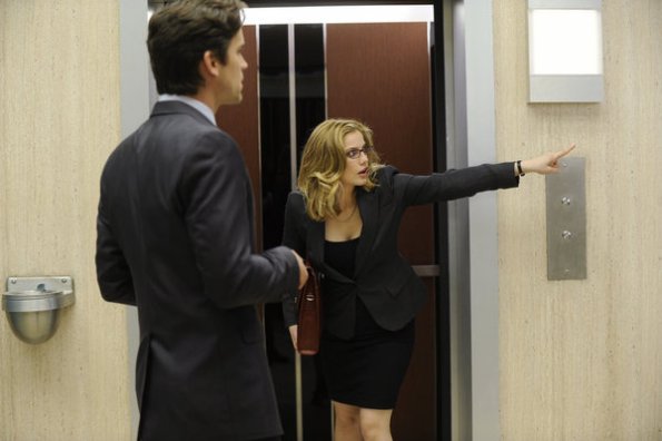 White Collar : Bild Matt Bomer, Anna Chlumsky