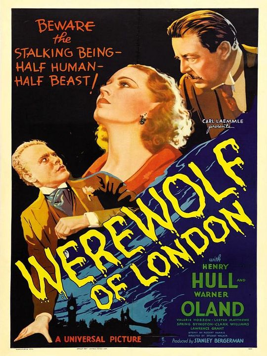 Der Werwolf von London : Kinoposter