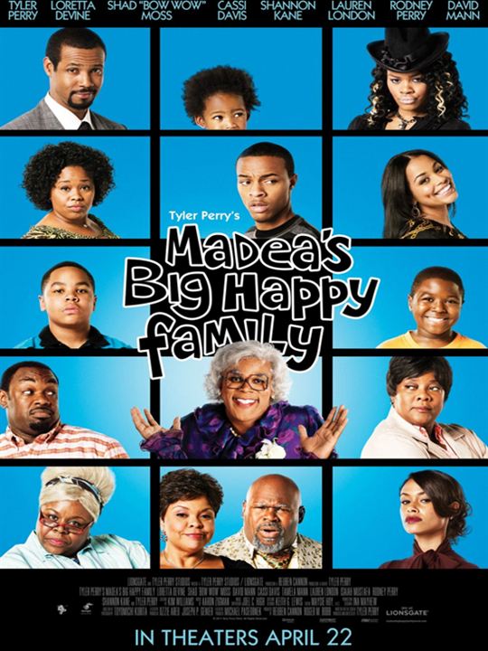 Madea's Big Happy Family : Kinoposter