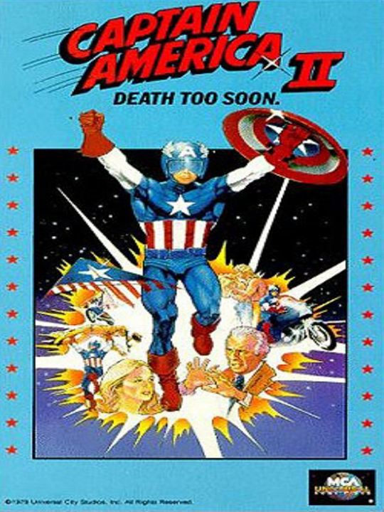 Captain America II: Death Too Soon : Kinoposter