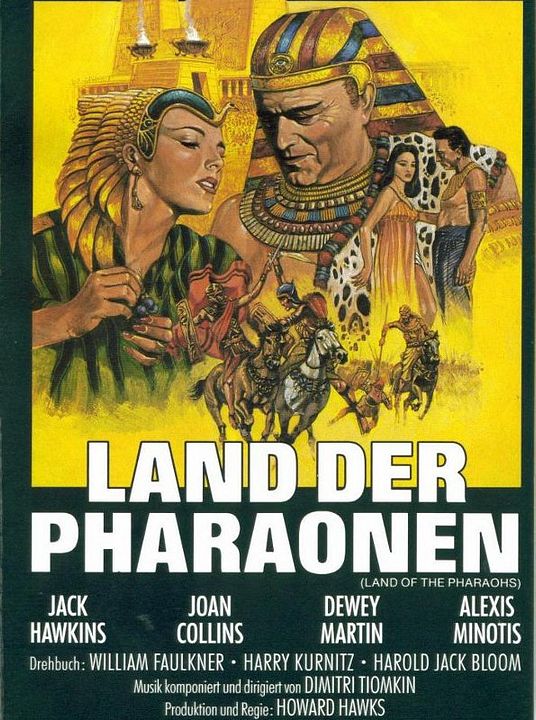 Land der Pharaonen : Kinoposter