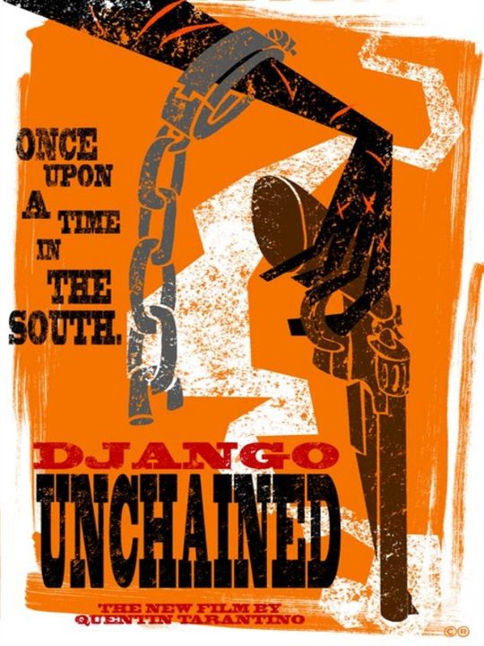 Django Unchained : Kinoposter