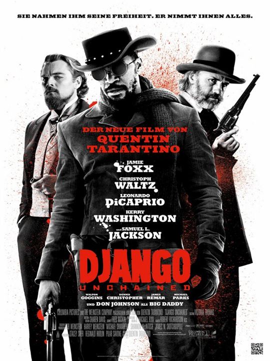Django Unchained : Kinoposter