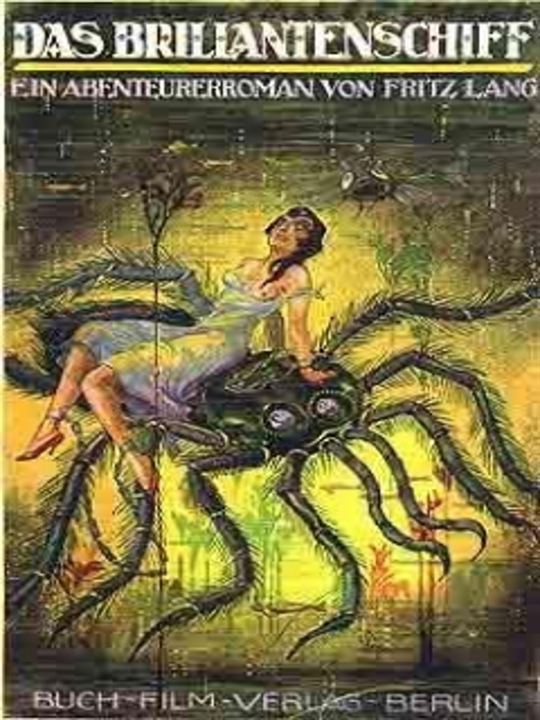 Die Spinnen, 2. Teil - Das Brillantenschiff : Kinoposter