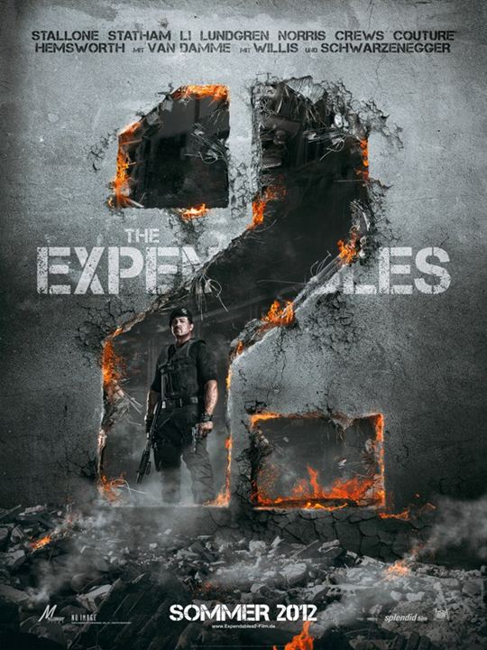 The Expendables 2 - Back for War : Kinoposter