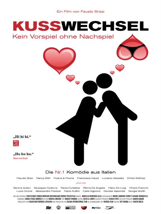 Kusswechsel - Kein Vorspiel ohne Nachspiel : Kinoposter