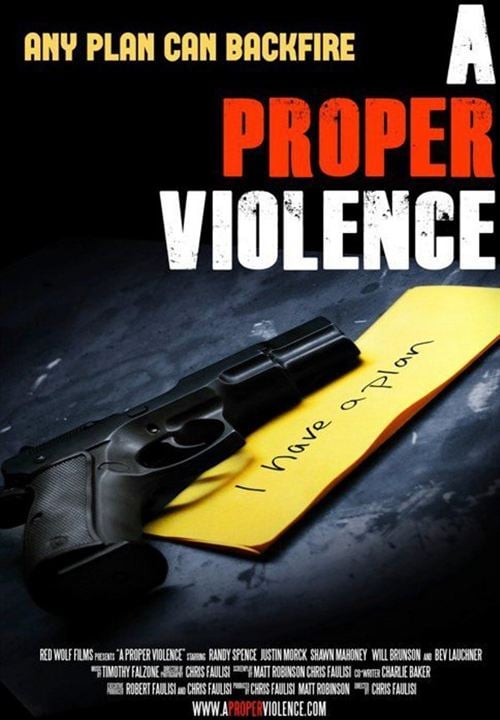 A Proper Violence : Kinoposter