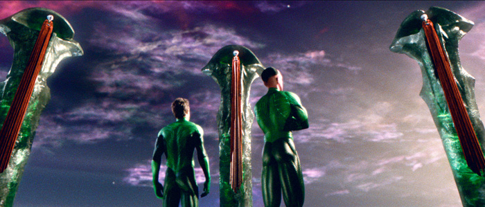 Green Lantern : Bild Mark Strong, Ryan Reynolds