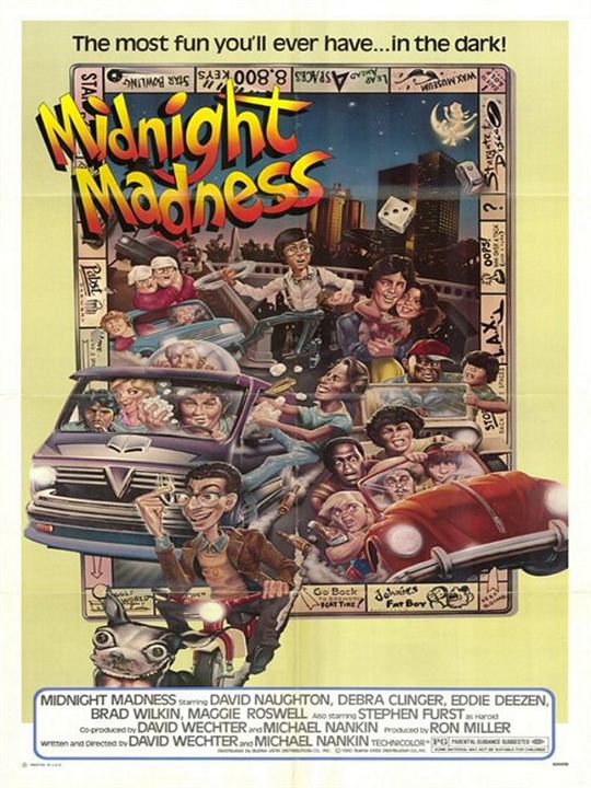 Midnight Madness: Ein ausgeflippter Haufen : Kinoposter