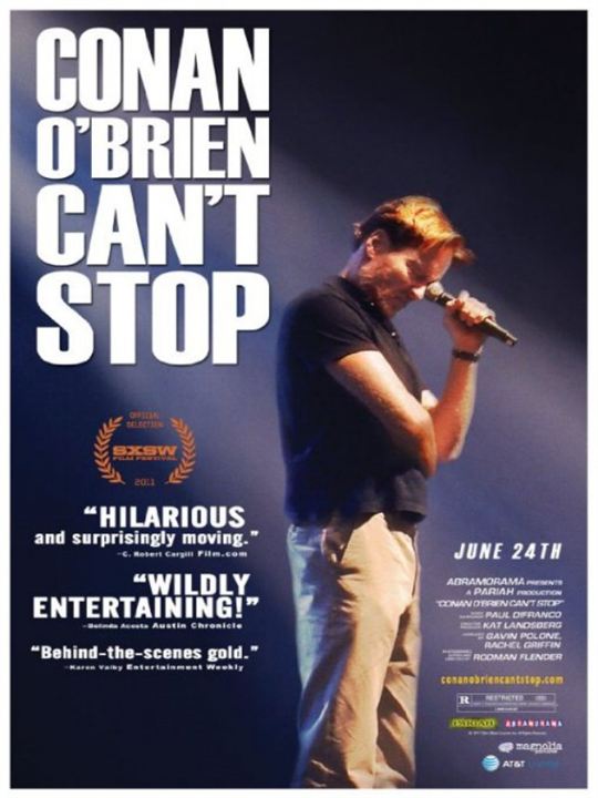 Conan O'Brien Can't Stop : Kinoposter