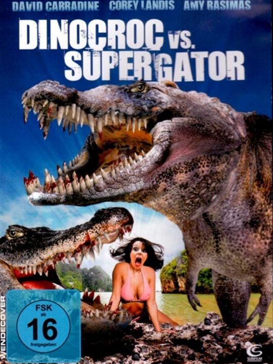 Dinocroc vs. Supergator : Kinoposter