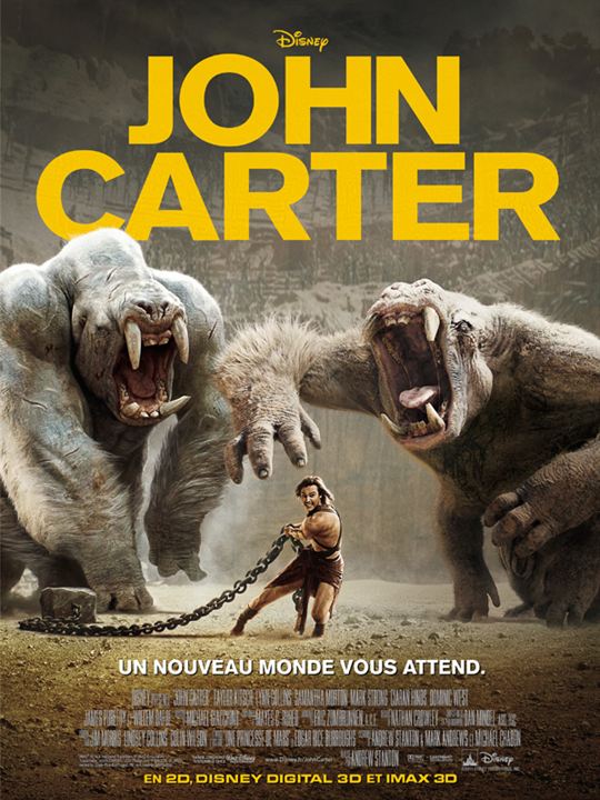 John Carter - Zwischen zwei Welten : Kinoposter