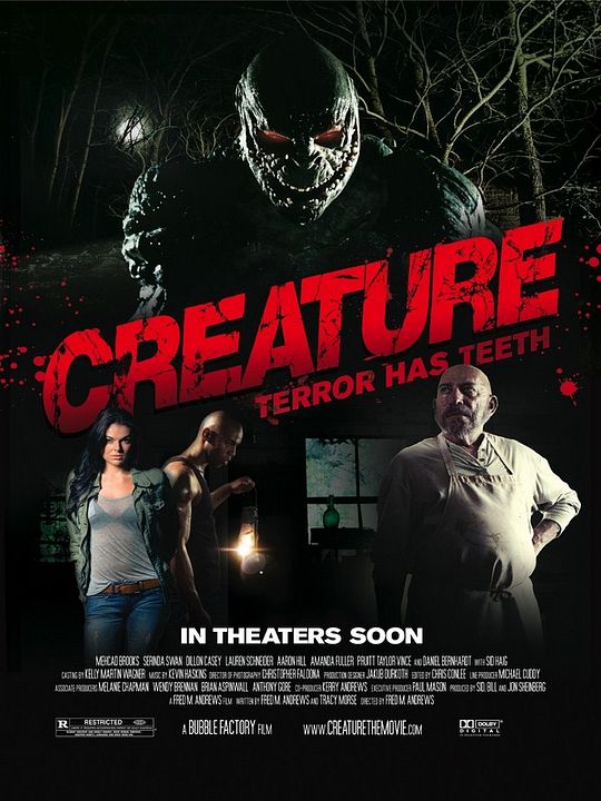 Creature - Die Legende vom Monster aus dem Sumpf : Kinoposter