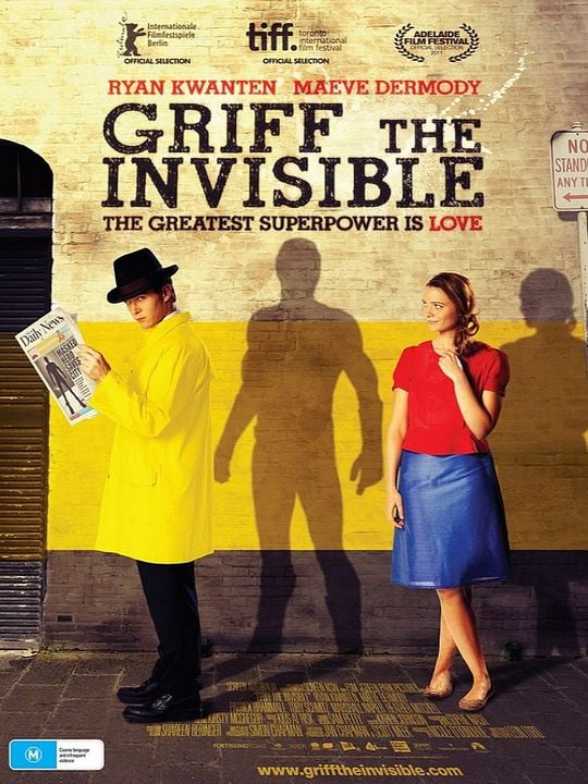 Griff the Invisible : Kinoposter