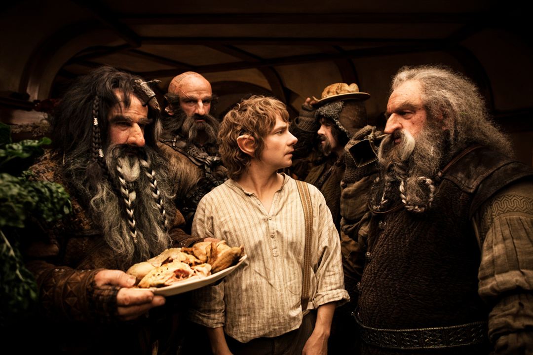 Der Hobbit: Eine unerwartete Reise : Bild William Kircher, Graham McTavish, James Nesbitt, John Callen (II), Martin Freeman