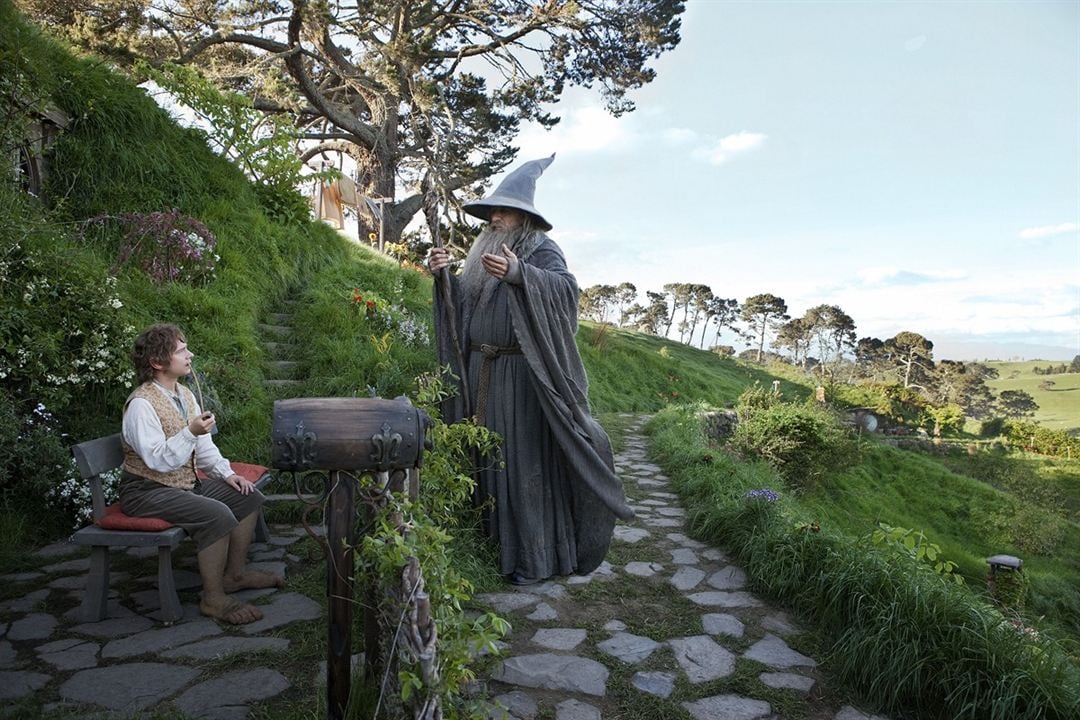 Der Hobbit: Eine unerwartete Reise : Bild Ian McKellen, Martin Freeman