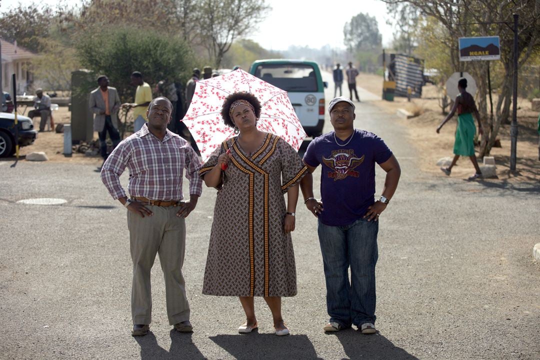 Bild Jill Scott (I), Desmond Dube, Lucian Msamati