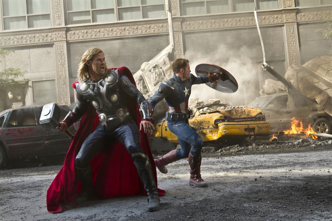 Marvel's The Avengers : Bild Chris Evans, Chris Hemsworth