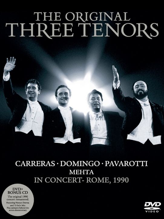 The Original Three Tenors Concert : Kinoposter