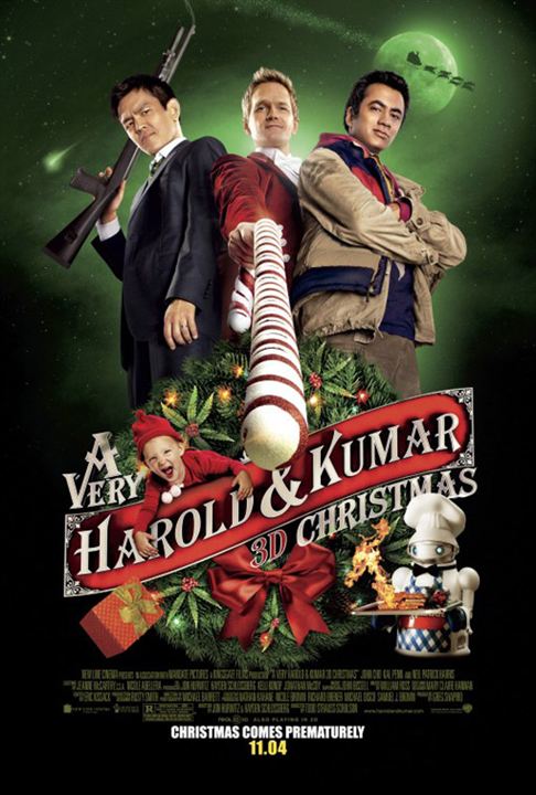 Harold & Kumar - Alle Jahre wieder : Kinoposter