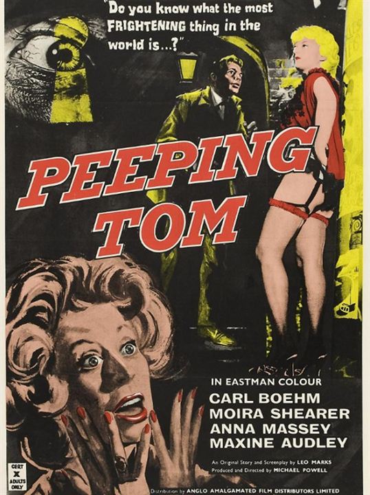 Augen der Angst - Peeping Tom : Kinoposter