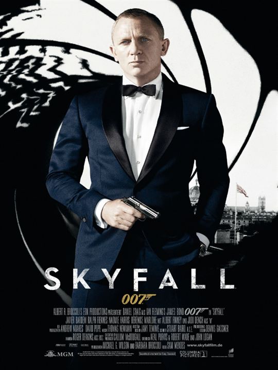 James Bond 007 - Skyfall : Kinoposter