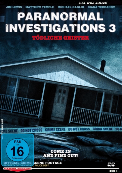 Paranormal Investigations 3 - Tödliche Geister : Kinoposter