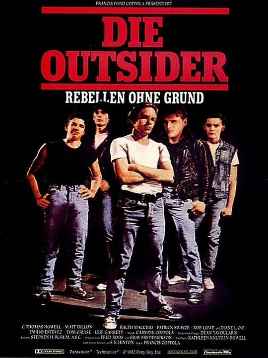 Die Outsider - Rebellen ohne Grund : Kinoposter