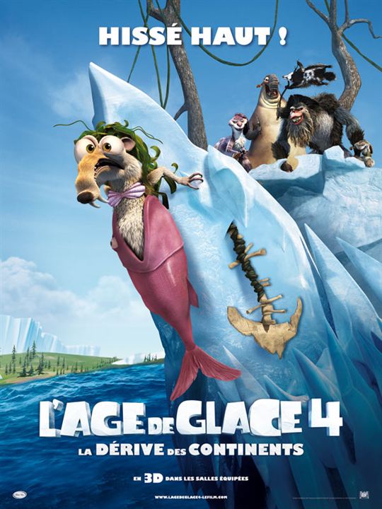 Ice Age 4 - Voll verschoben : Kinoposter