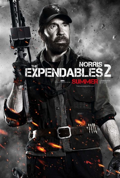 The Expendables 2 - Back for War : Kinoposter