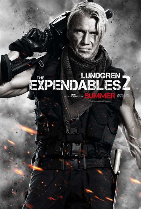 The Expendables 2 - Back for War : Kinoposter