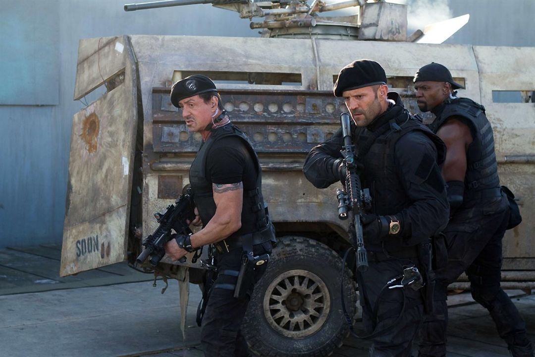 The Expendables 2 - Back for War : Bild Terry Crews, Jason Statham, Sylvester Stallone