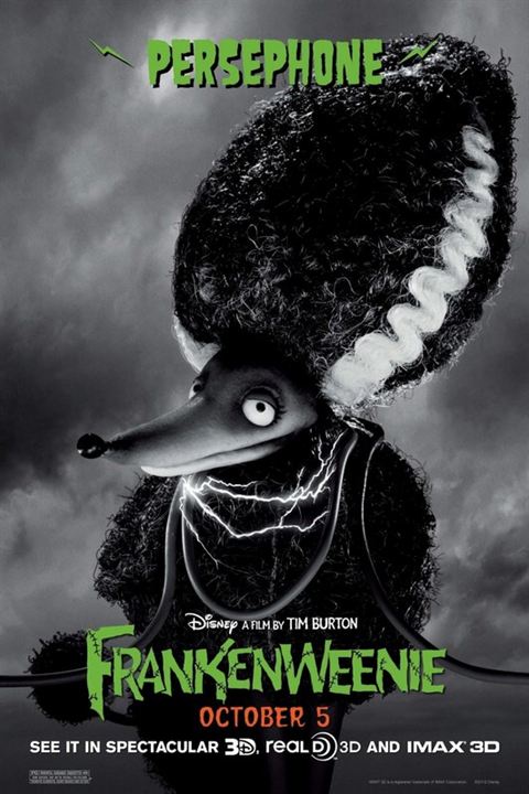 Frankenweenie : Kinoposter