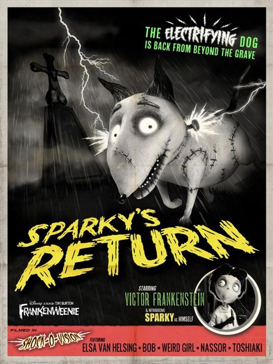 Frankenweenie : Kinoposter