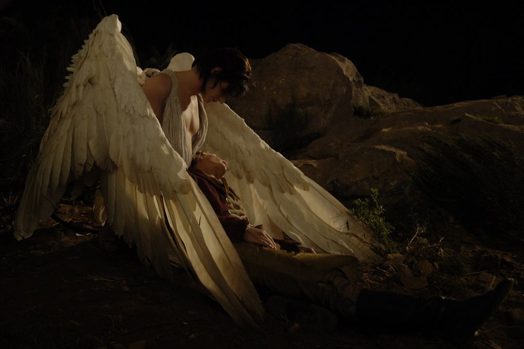 Der Engel mit den dunklen Flügeln : Bild