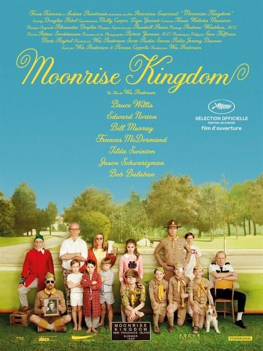 Moonrise Kingdom : Kinoposter