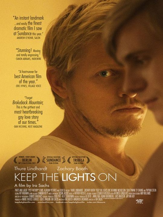 Keep the Lights On : Kinoposter