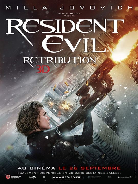 Resident Evil 5: Retribution : Kinoposter