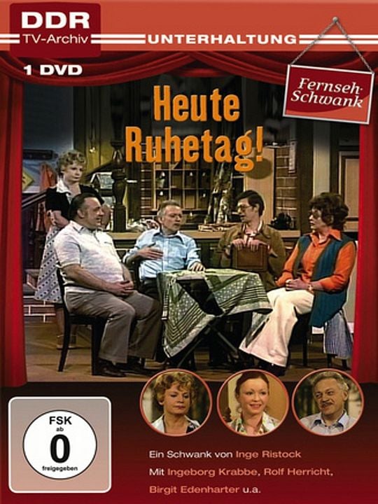 Heute Ruhetag : Kinoposter