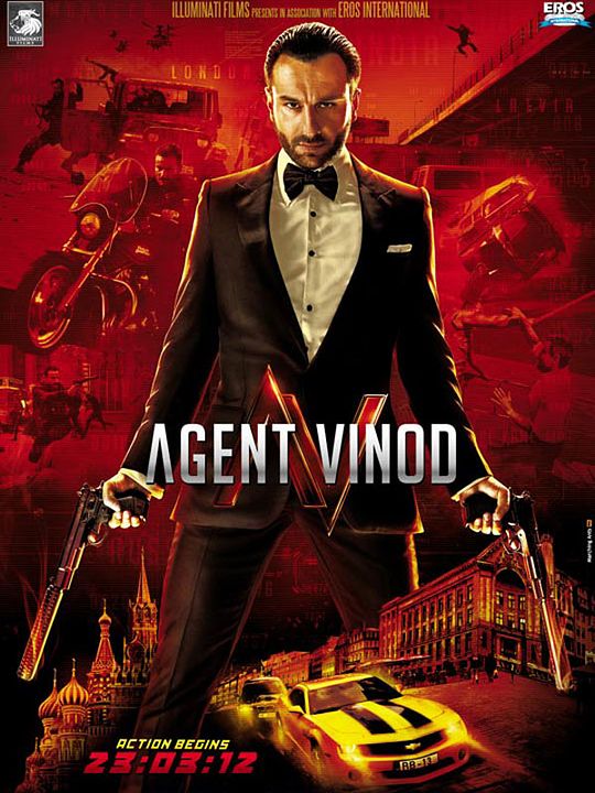 Agent Vinod : Kinoposter