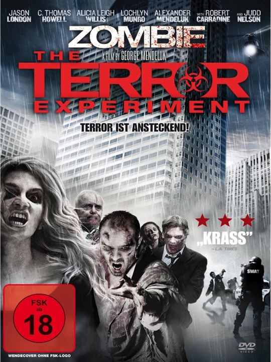 Zombie - The Terror Experiment : Kinoposter
