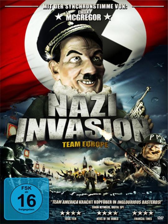 Nazi Invasion - Team Europe : Kinoposter