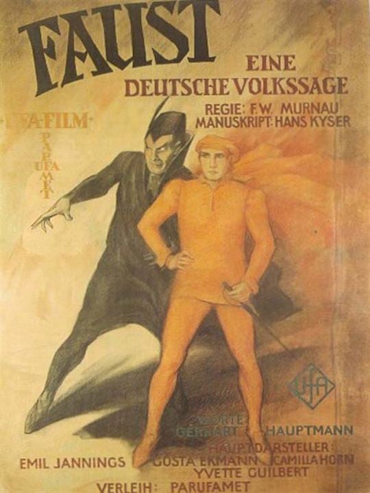 Faust - Eine deutsche Volkssage : Kinoposter