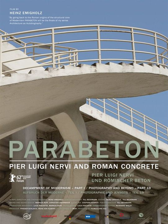 Parabeton - Pier Luigi Nervi und römischer Beton : Kinoposter