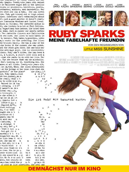Ruby Sparks - Meine fabelhafte Freundin : Kinoposter