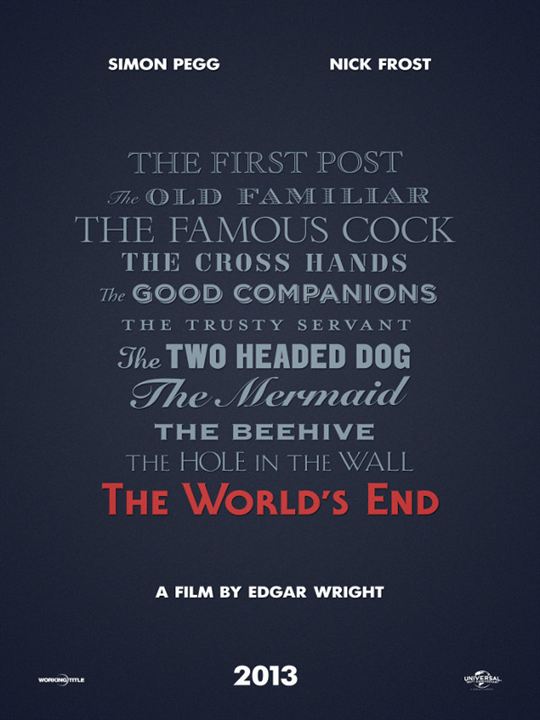 The World's End : Kinoposter