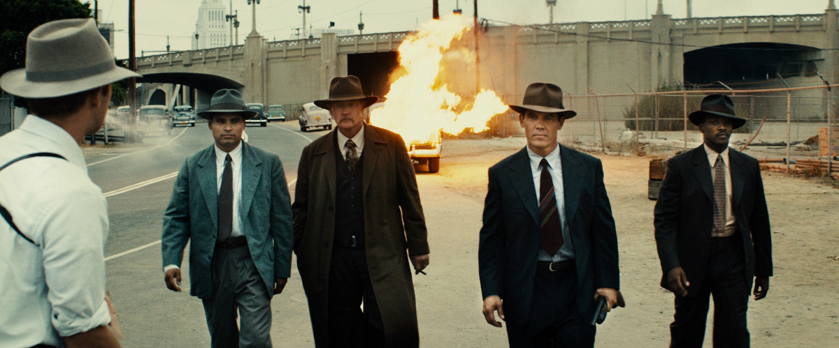 Gangster Squad : Bild Michael Peña, Josh Brolin, Robert Patrick, Anthony Mackie