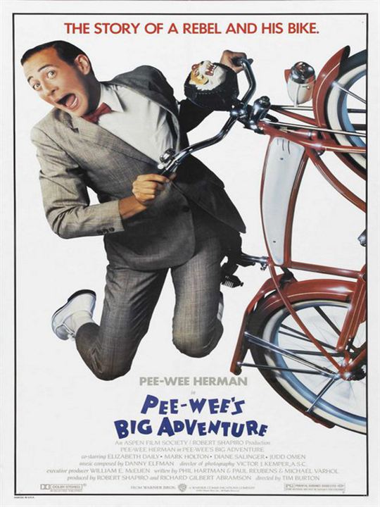 Pee Wees irre Abenteuer : Kinoposter