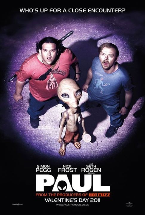 Paul - Ein Alien auf der Flucht : Kinoposter